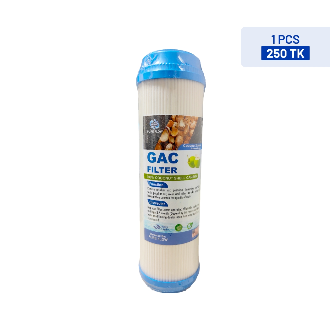 10 Inch Pureflow GAC Carbon Cartridge